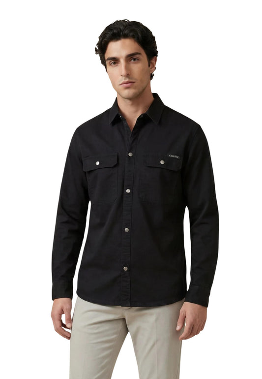 Calvin Klein Jeans Camicia Uomo Calvin Klein Jeans LV04RE103G black  black