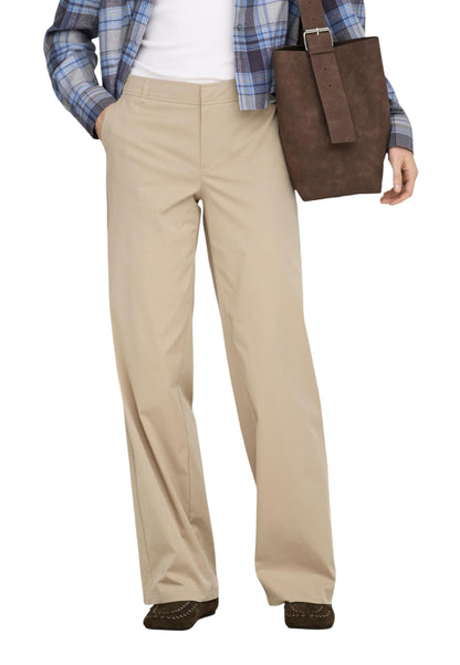 Only Pantaloni Donna Only 15364079 beige  beige