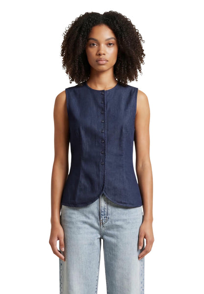 Only Gilet Donna Only 15364571 blue  blue