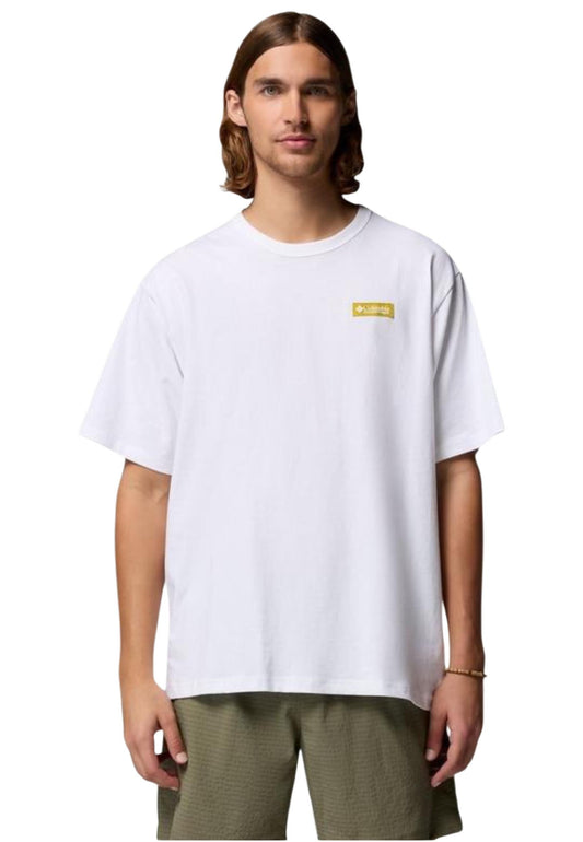 Columbia T-Shirt Uomo Columbia 2155061 white  white