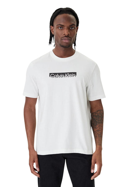 Calvin Klein T-Shirt Uomo Calvin Klein LV04LF812G white  white