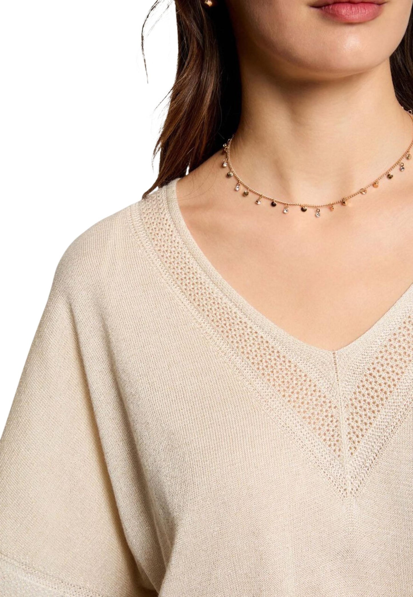 Morgan De Toi Maglia Donna Morgan De Toi 241-MCHRIS beige  beige