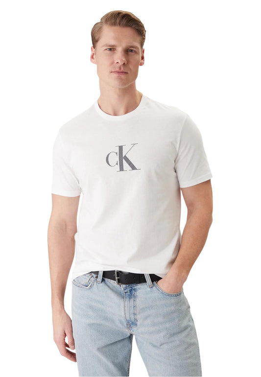 Calvin Klein T-Shirt Uomo Calvin Klein LV04RF853G white  white