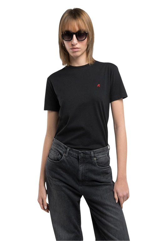 Replay T-Shirt Donna Replay W3566B.000.2660 black  black