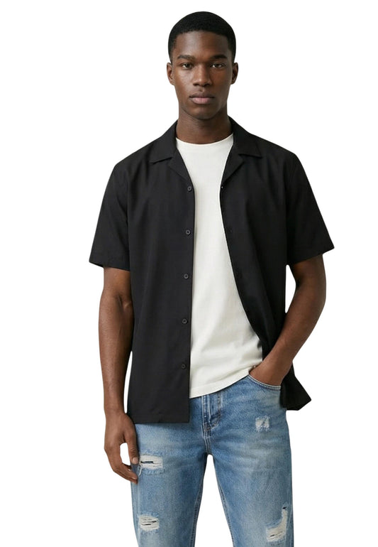 Gianni Lupo Camicia Uomo Gianni Lupo GL001LT black  black