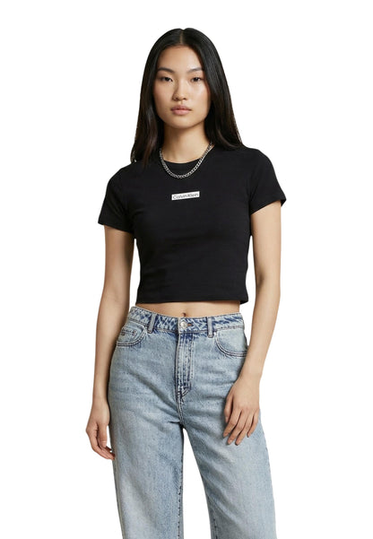 Calvin Klein Jeans T-Shirt Donna Calvin Klein Jeans LV047F842G black  black