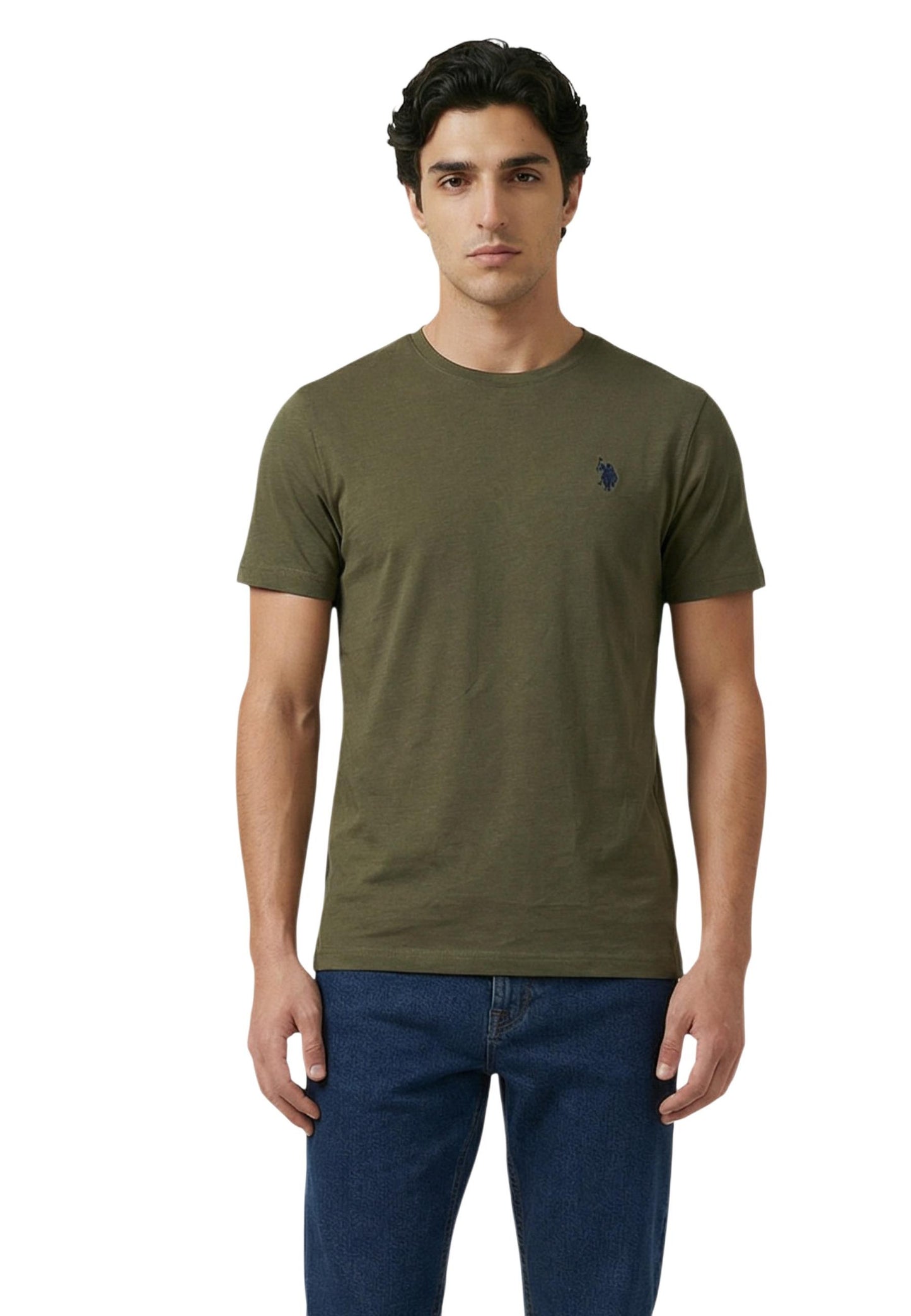 U.s. Polo Assn. T-Shirt Uomo U.S. Polo Assn. US43 154015 green  green