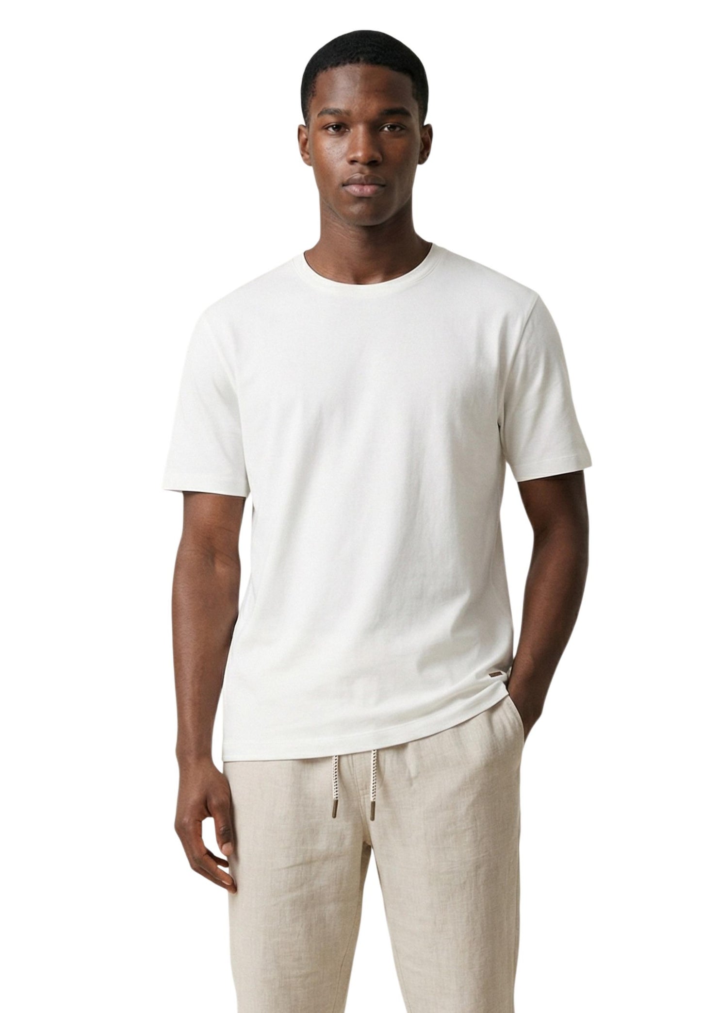 Gianni Lupo T-Shirt Uomo Gianni Lupo GL545S-S26 white  white