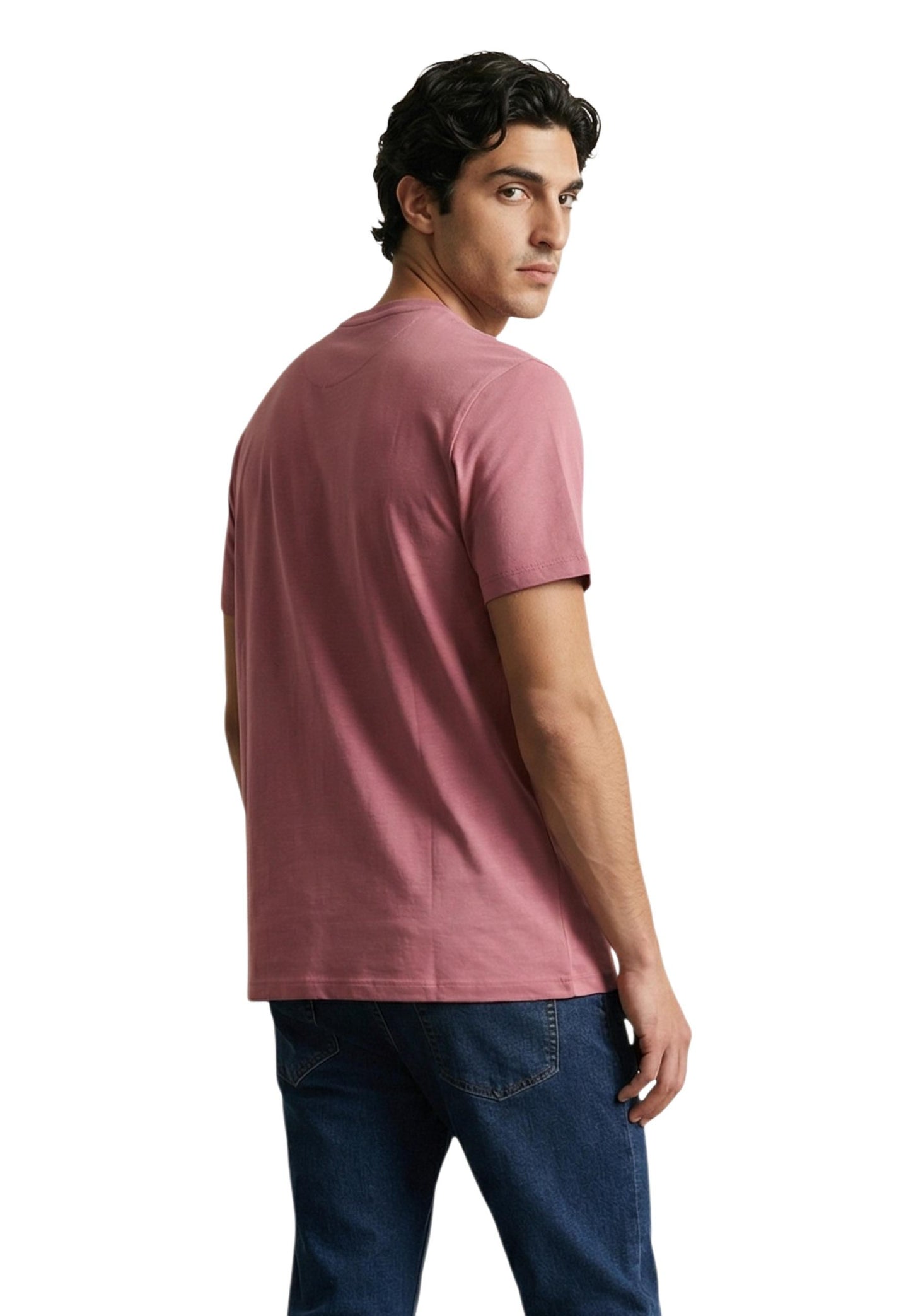 U.s. Polo Assn. T-Shirt Uomo U.S. Polo Assn. US43 154015 pink  pink
