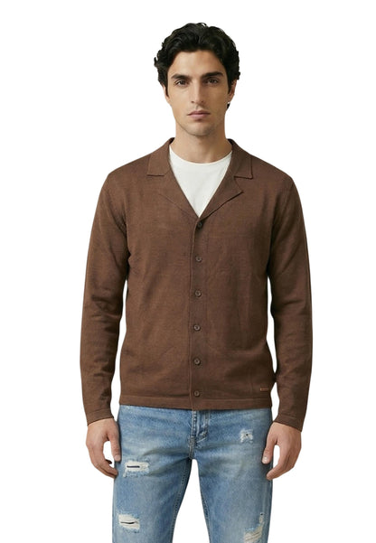Gianni Lupo Cardigans Uomo Gianni Lupo GL35321 brown  brown