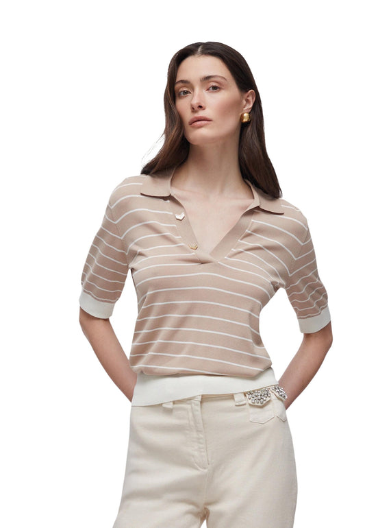 Liu Jo Polo Donna Liu Jo TA6215 MS55N beige  beige