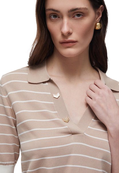 Liu Jo Polo Donna Liu Jo TA6215 MS55N beige  beige