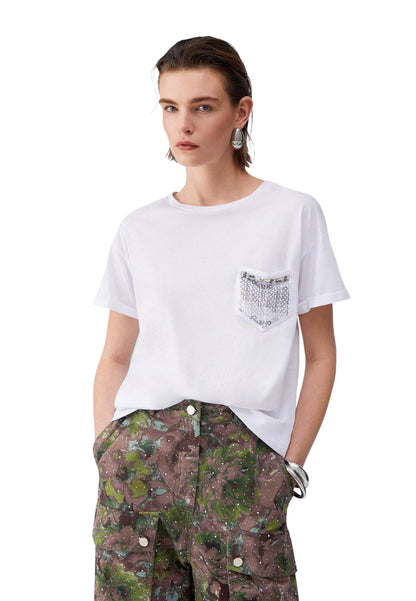 Liu Jo T-Shirt Donna Liu Jo WA6372 JS923 white  white