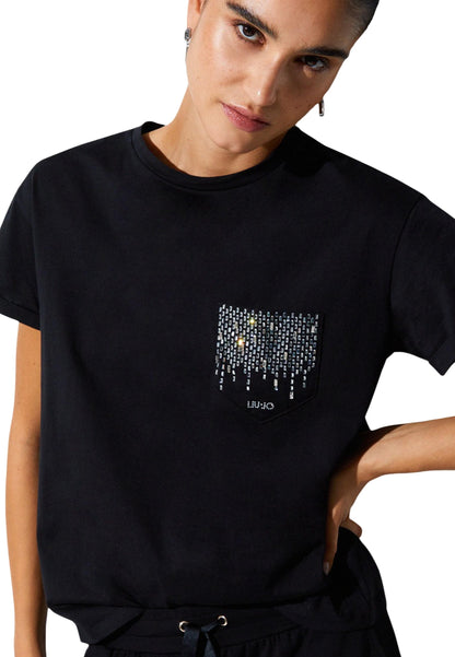 Liu Jo T-Shirt Donna Liu Jo WA6372 JS923 black  black
