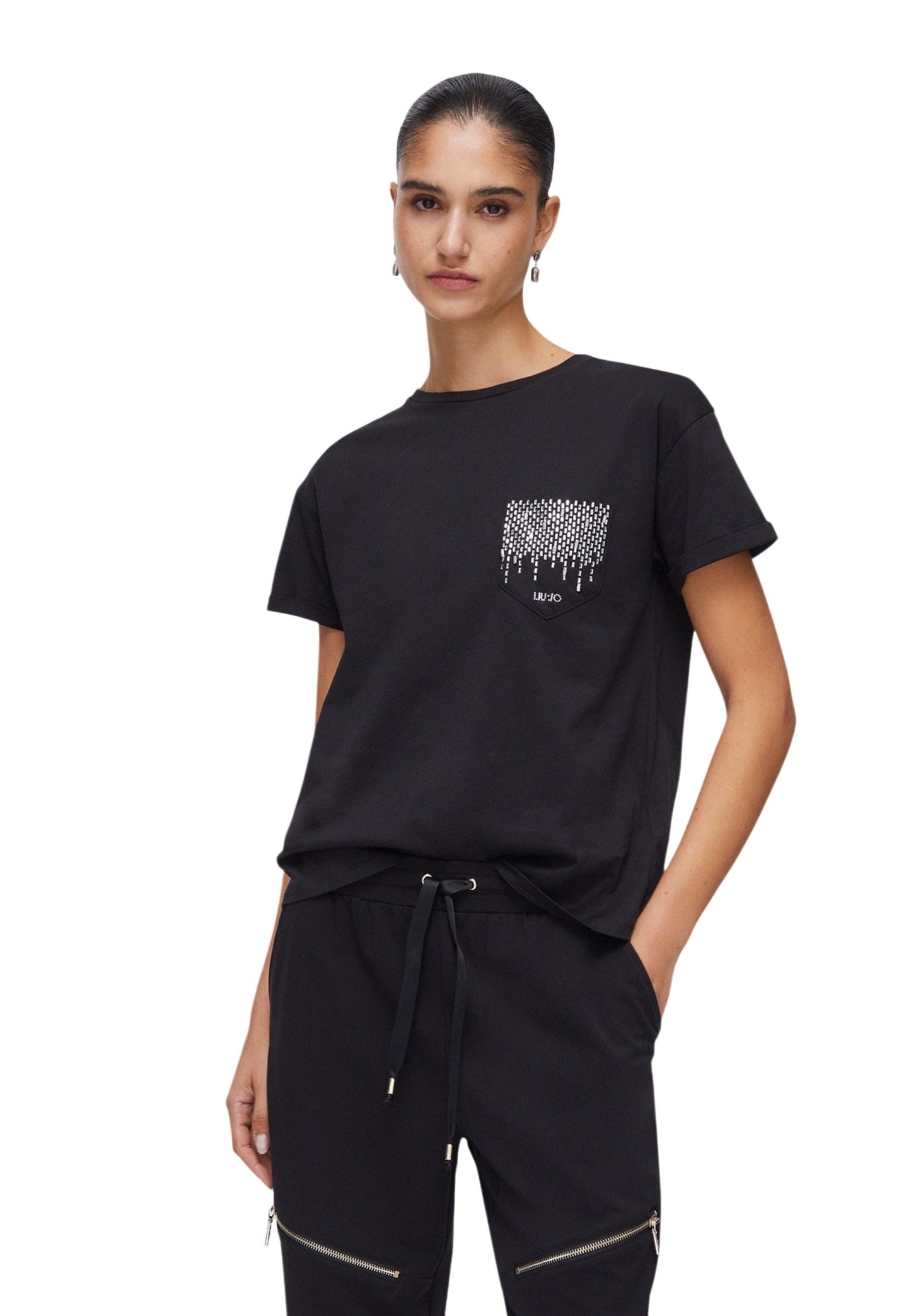 Liu Jo T-Shirt Donna Liu Jo WA6372 JS923 black  black