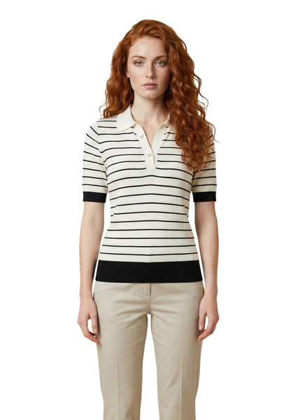 Liu Jo Polo Donna Liu Jo TA6215 MS55N white  white