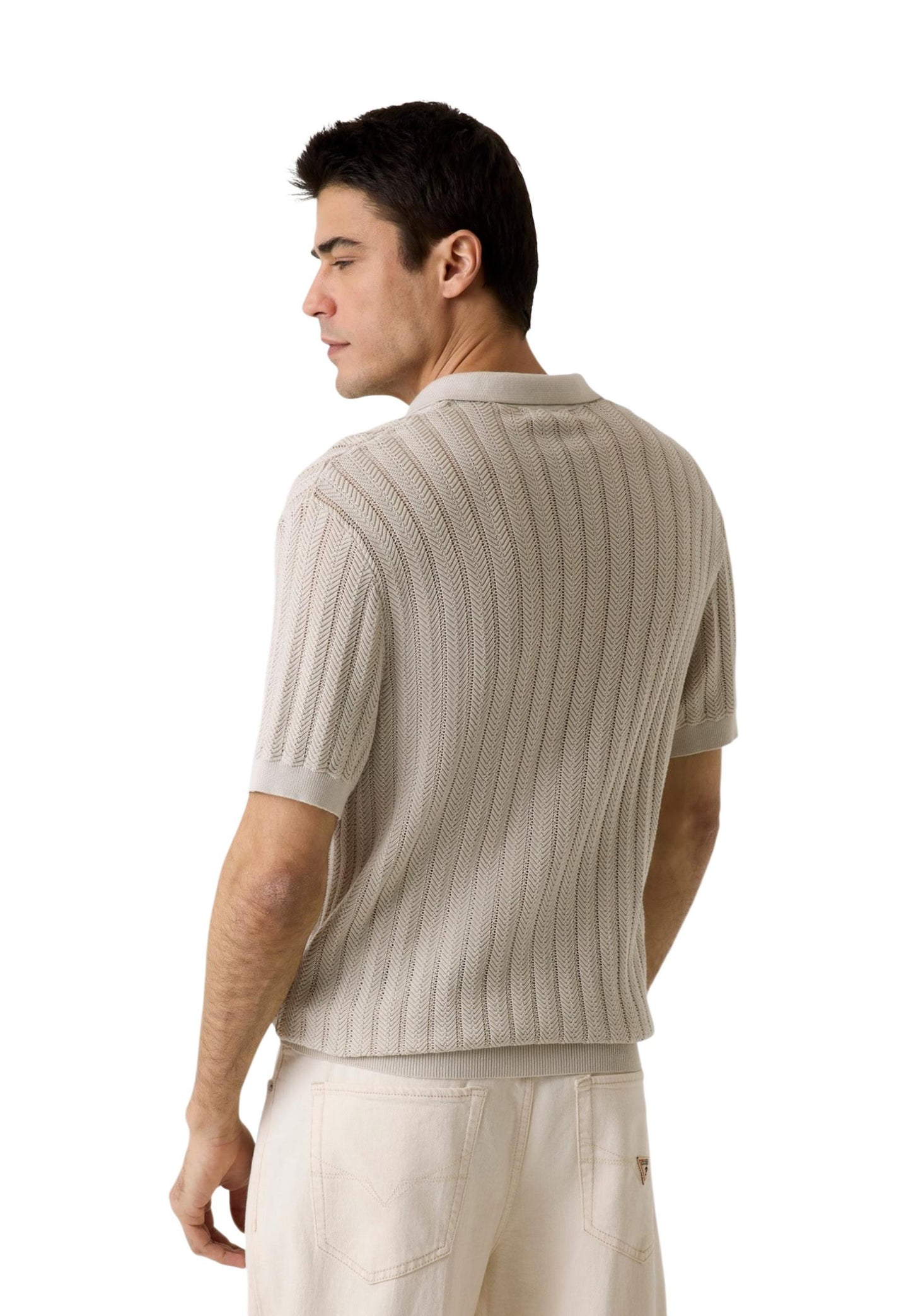 Guess Polo Uomo Guess M6GR05 Z0558 beige  beige