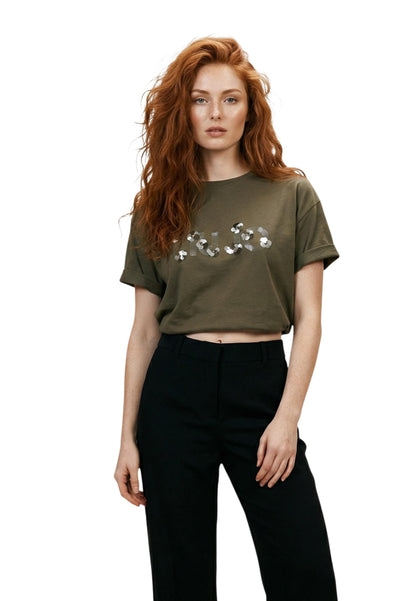 Liu Jo T-Shirt Donna Liu Jo WA6238 JS923 green  green