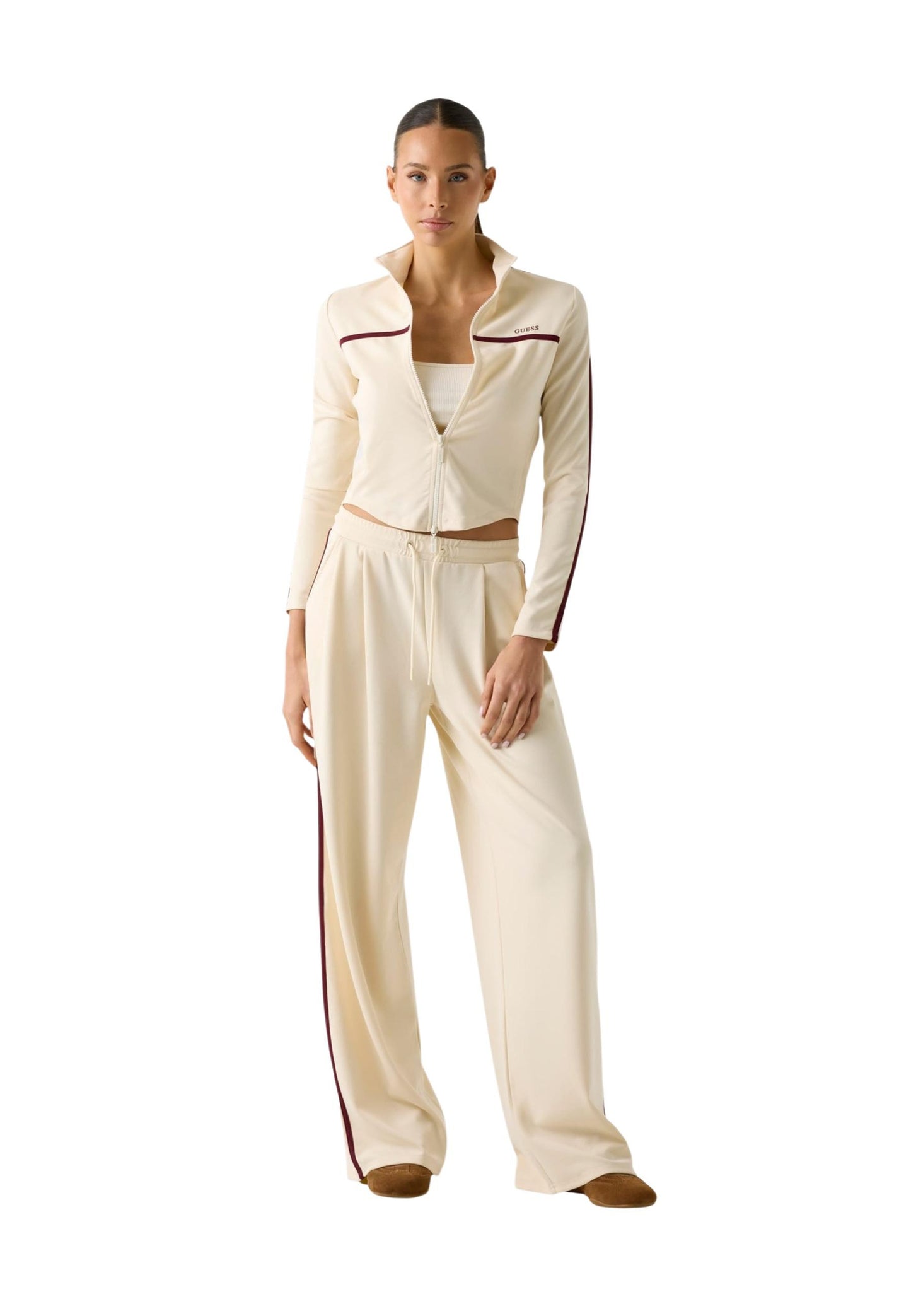 Guess Active Felpa Donna Guess Active V6GQ04 K2911 beige  beige