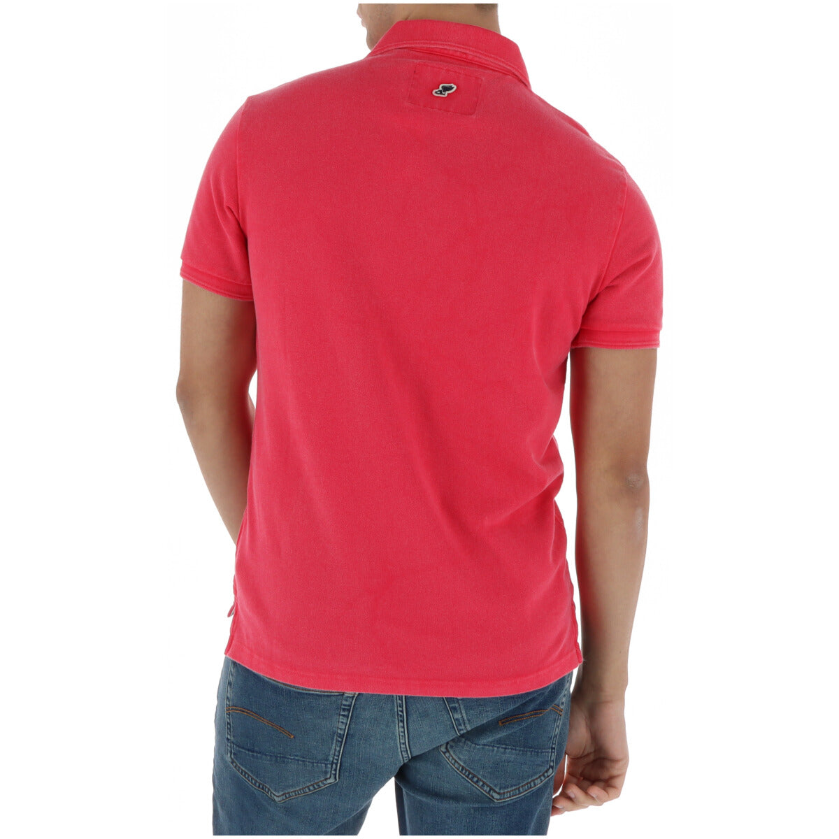 Superdry Polo Uomo Superdry M1110452A fuchsia  fuchsia