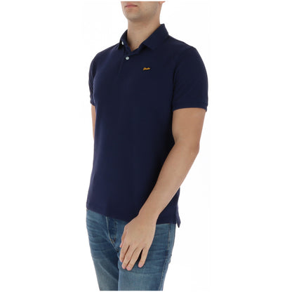 Superdry Polo Uomo Superdry M1110452A blue  blue
