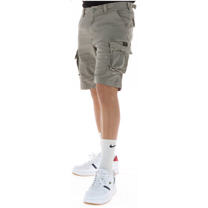 Superdry Bermuda Uomo Superdry M7110433A grey  grey