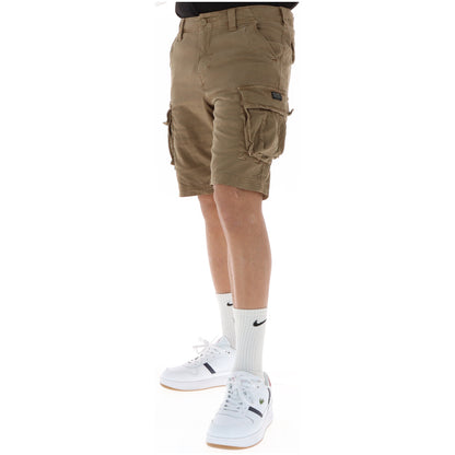 Superdry Bermuda Uomo Superdry M7110433A brown  brown