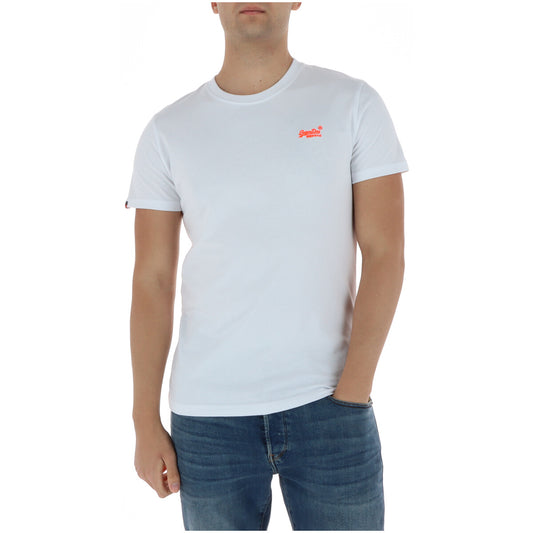 Superdry T-Shirt Uomo Superdry M1011245A white  white