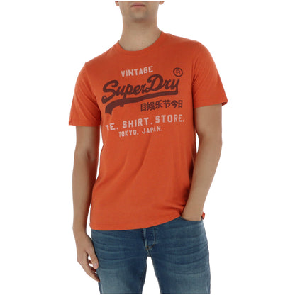 Superdry T-Shirt Uomo Superdry M1012216A orange  orange