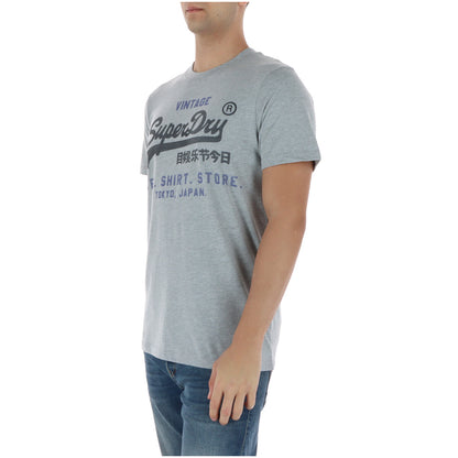Superdry T-Shirt Uomo Superdry M1012216A grey  grey