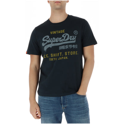 Superdry T-Shirt Uomo Superdry M1012212A blue  blue