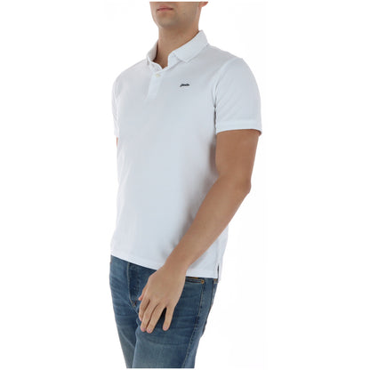 Superdry Polo Uomo Superdry M1110452A white  white