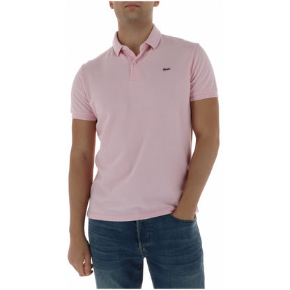 Superdry Polo Uomo Superdry M1110452A pink  pink
