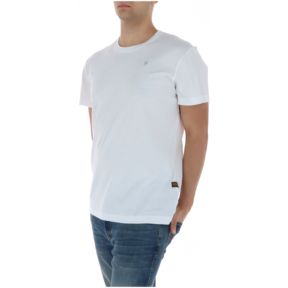 G-star T-Shirt Uomo G-star D16411 white  white