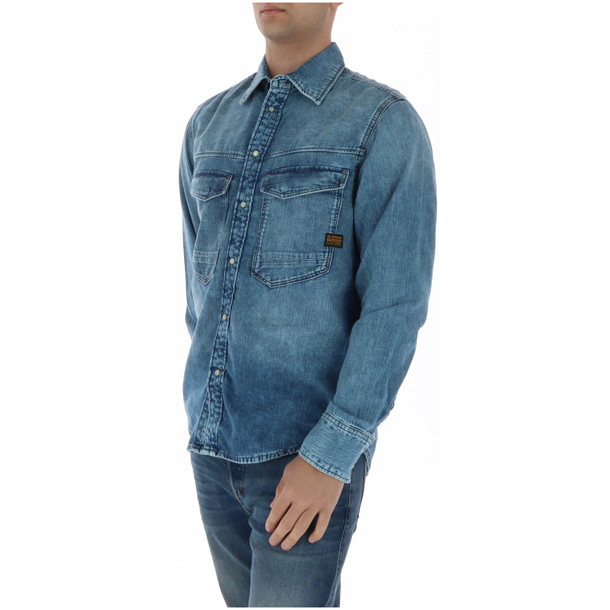 G-star Camicia Uomo G-star D23006 blue  blue