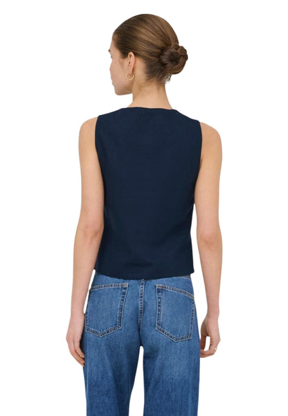 Only Gilet Donna Only 15363724 blue  blue