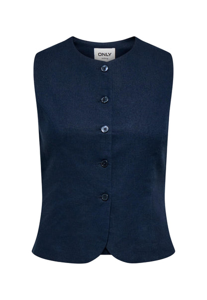 Only Gilet Donna Only 15363724 blue  blue