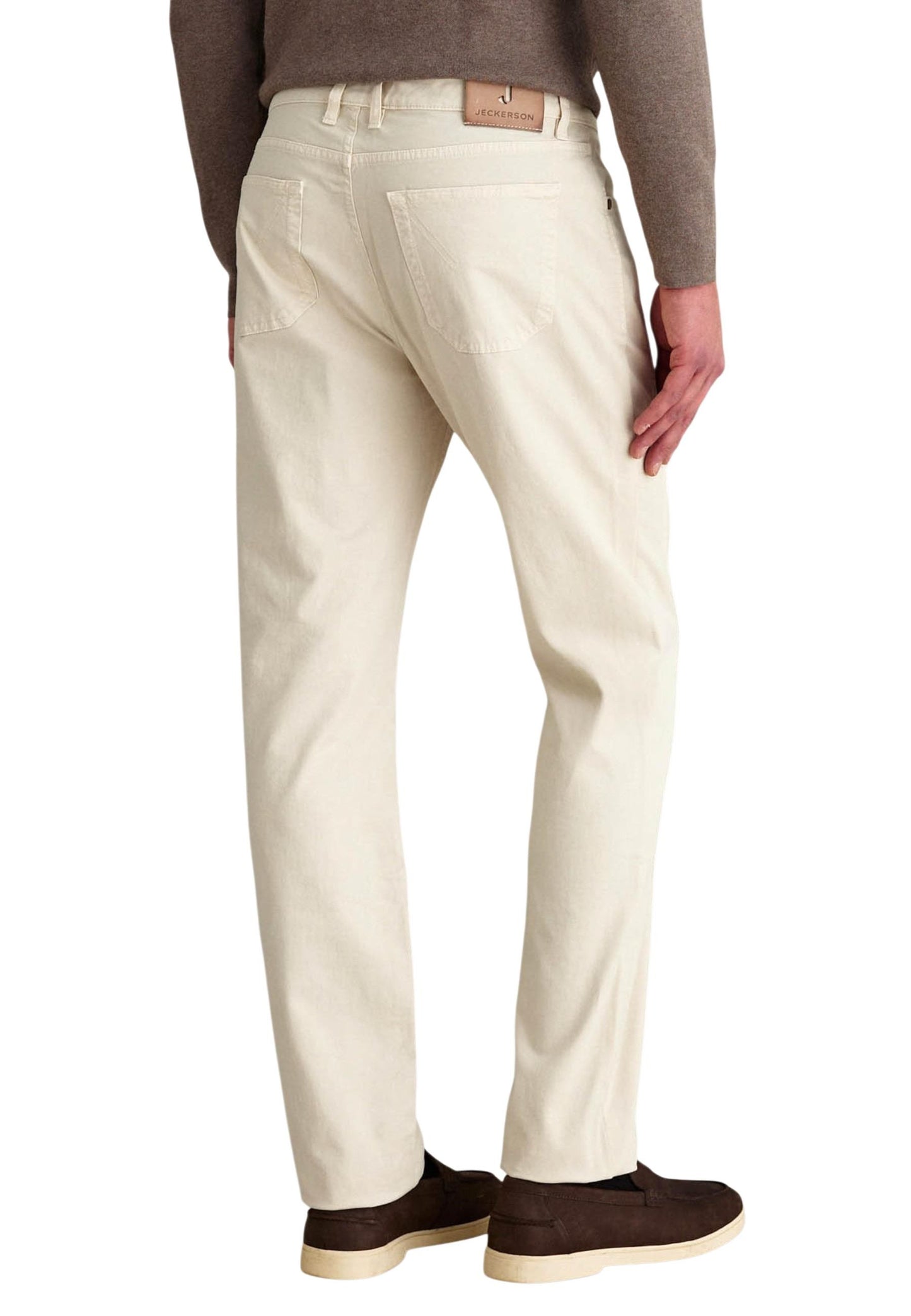 Jeckerson Pantaloni Uomo Jeckerson JUPPA077JOHN001 CTCPTGABA012 U031 white  white