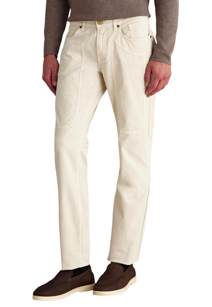 Jeckerson Pantaloni Uomo Jeckerson JUPPA077JOHN001 CTCPTGABA012 U031 white  white
