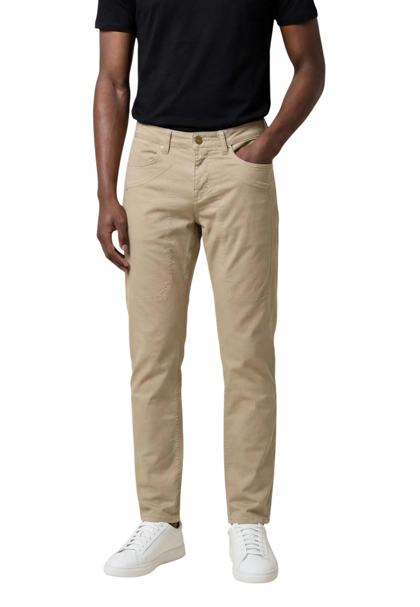 Jeckerson Pantaloni Uomo Jeckerson JUPPA077JOHN001 CTCPTGABA012 U031 beige  beige