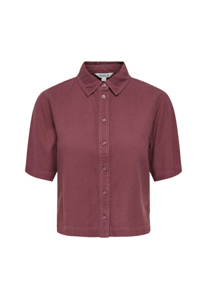 Only Camicia Donna Only 15363701 bordeaux  bordeaux