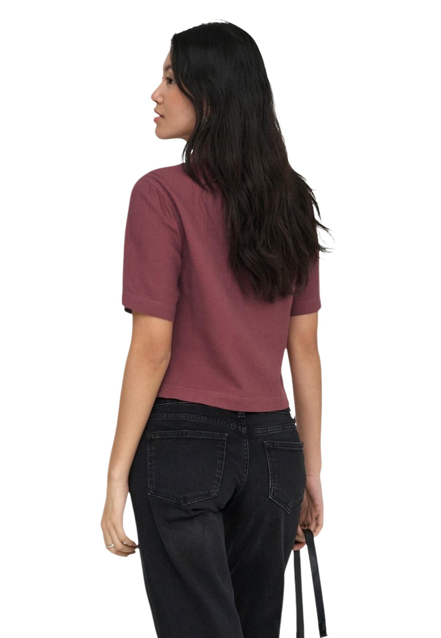 Only Camicia Donna Only 15363701 bordeaux  bordeaux