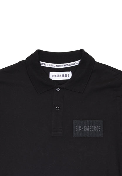 Bikkembergs Polo Uomo Bikkembergs BIKPOLUAAF1ST0710976/01 black  black