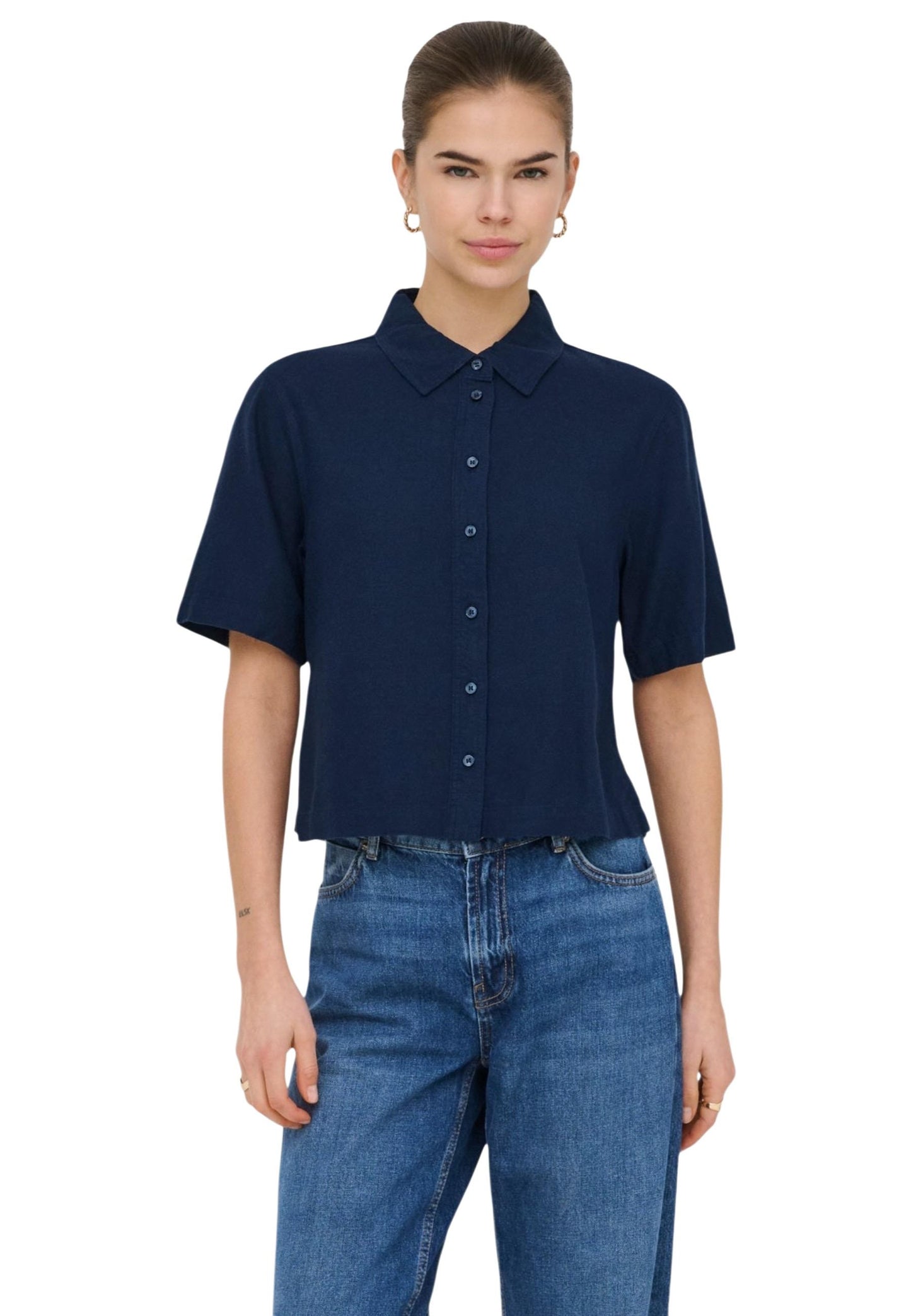 Only Camicia Donna Only 15363701 blue  blue