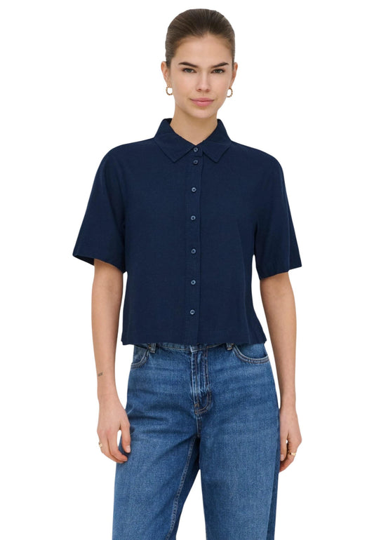 Only Camicia Donna Only 15363701 blue  blue