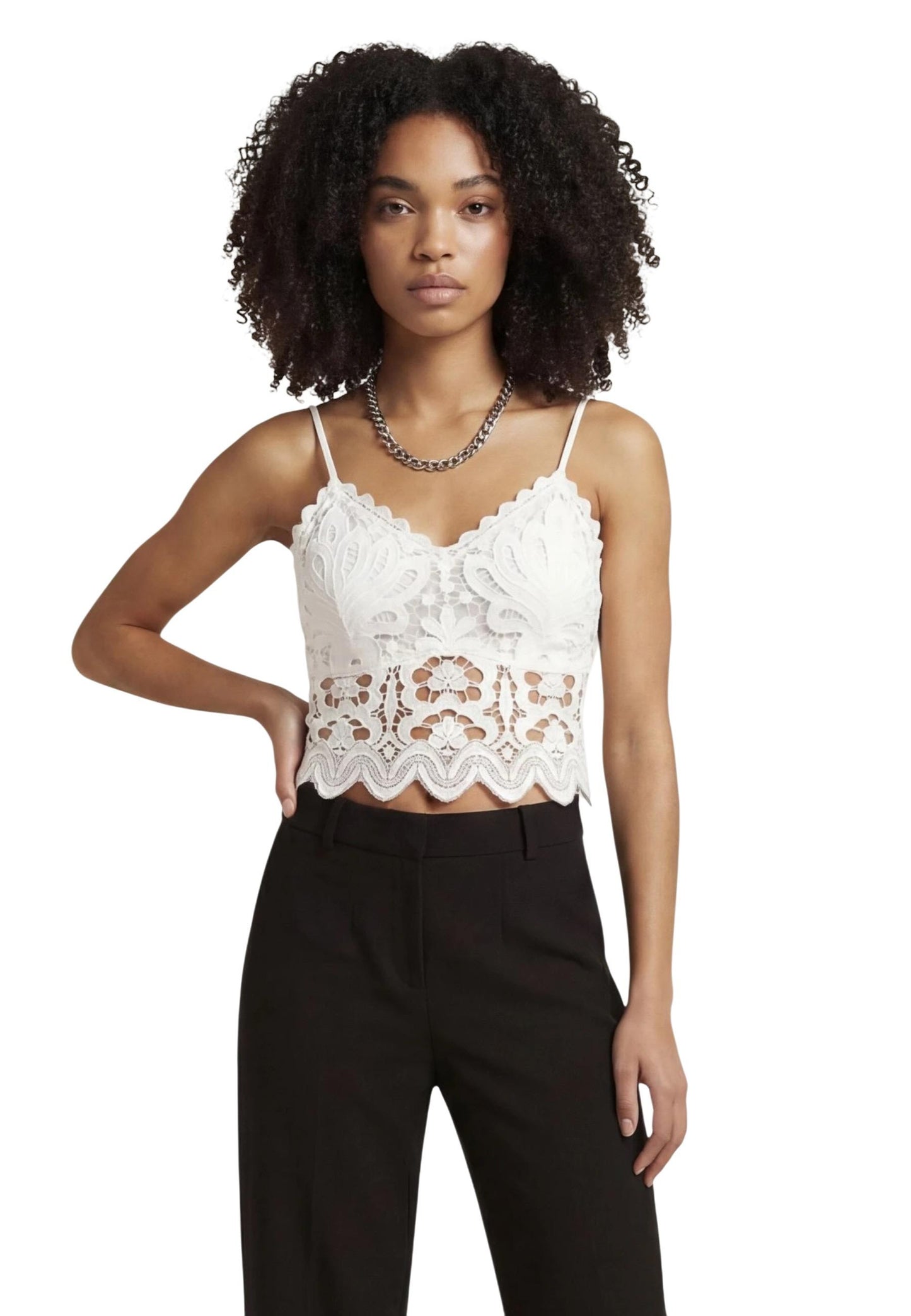 Morgan De Toi Top Donna Morgan De Toi 251-OBEAU white  white