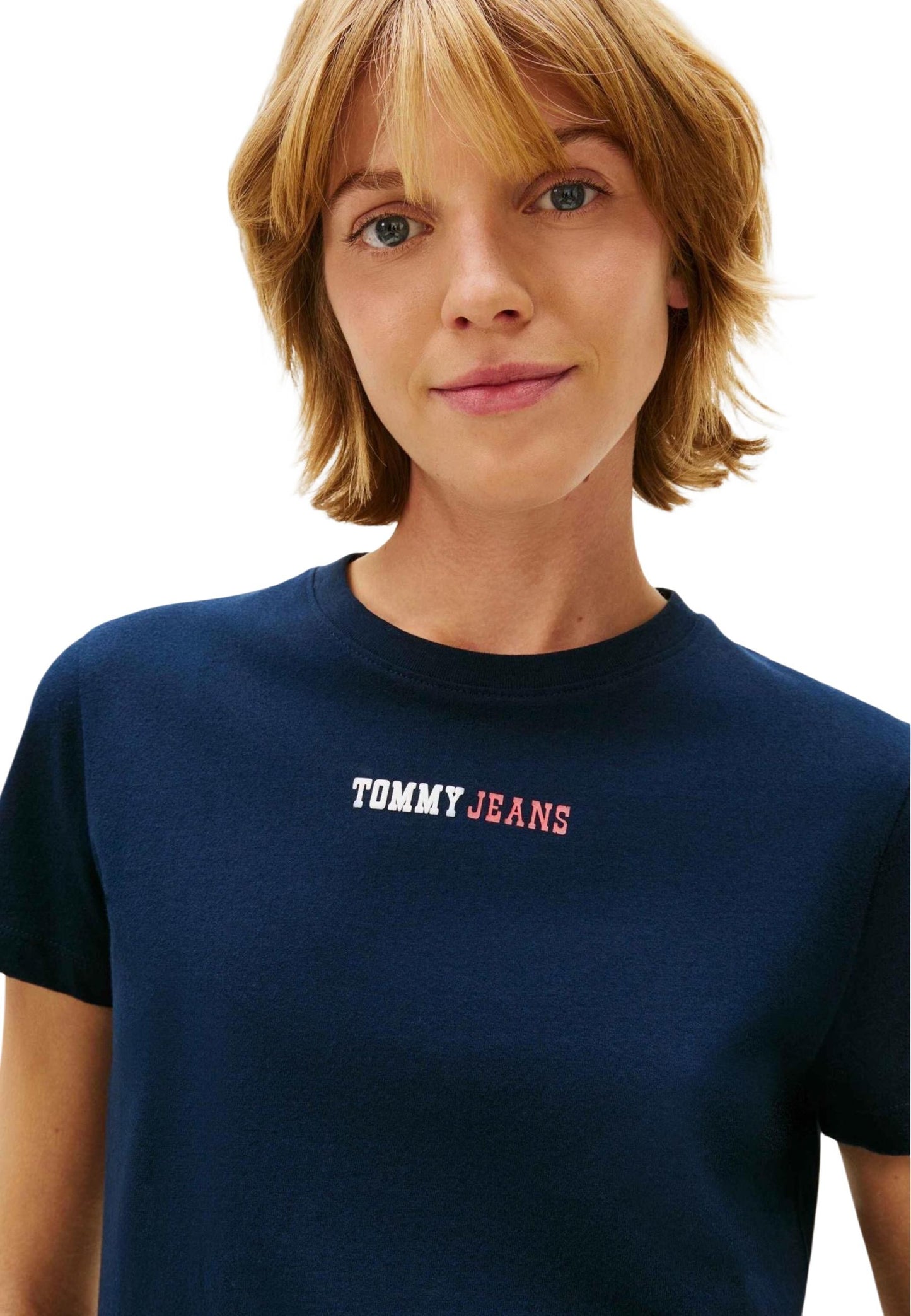 Tommy Hilfiger Jeans T-Shirt Donna Tommy Hilfiger Jeans DW0DW22277 blue  blue