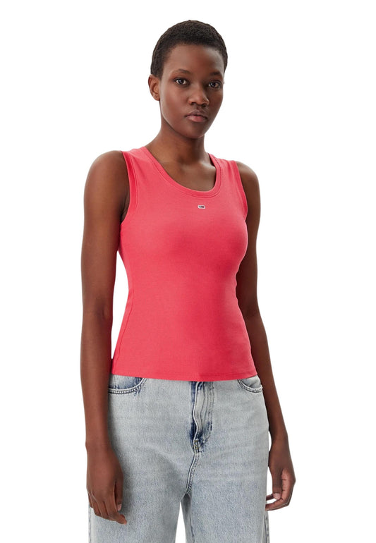 Tommy Hilfiger Jeans Canotta Donna Tommy Hilfiger Jeans DW0DW20673 fuchsia  fuchsia