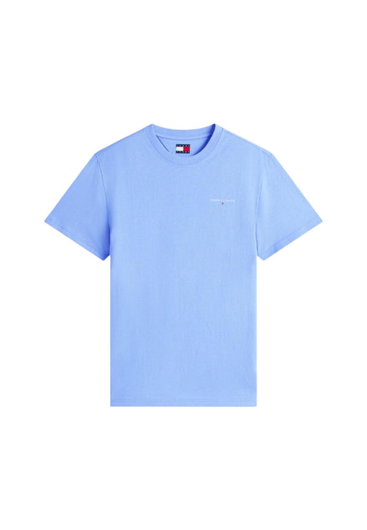 Tommy Hilfiger Jeans T-Shirt Uomo Tommy Hilfiger Jeans WH7_16631900126_Sky_Blue light blue  light blue