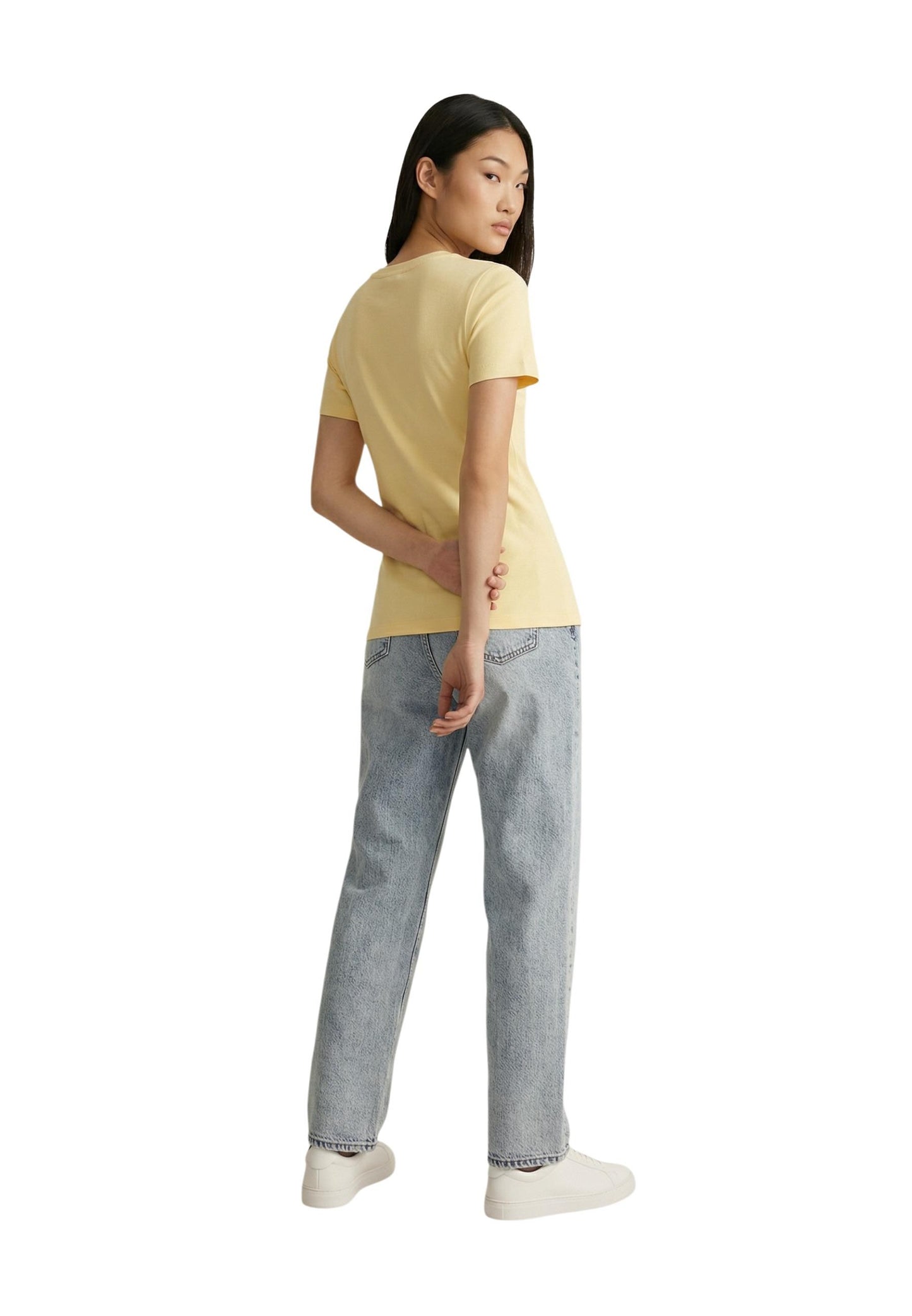 Jacqueline De Yong T-Shirt Donna Jacqueline De Yong 15365933 yellow  yellow